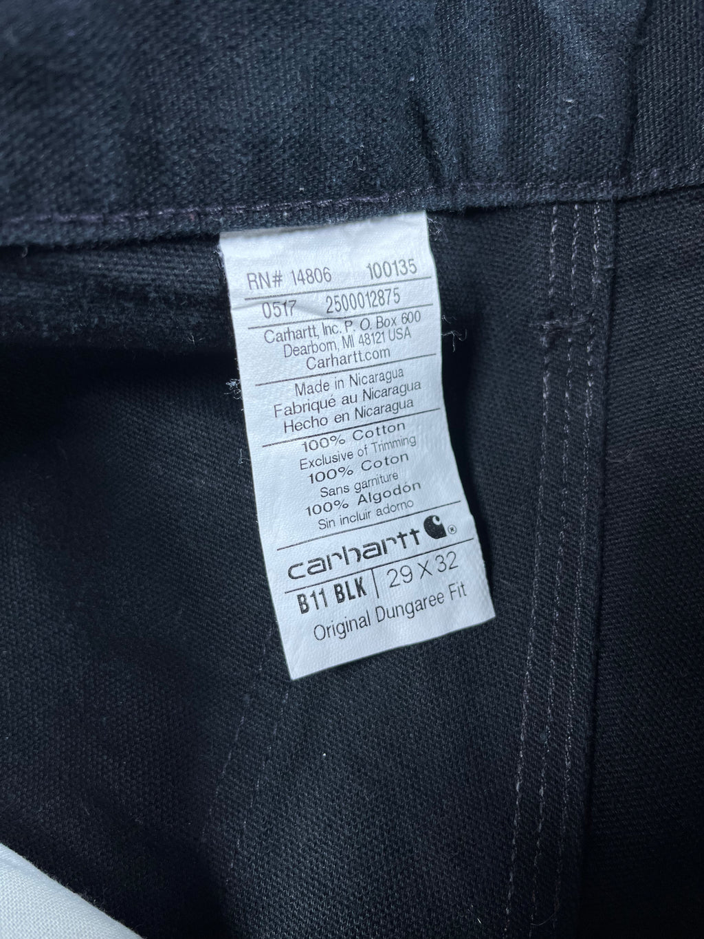 Carhartt - Original Dungaree Fit