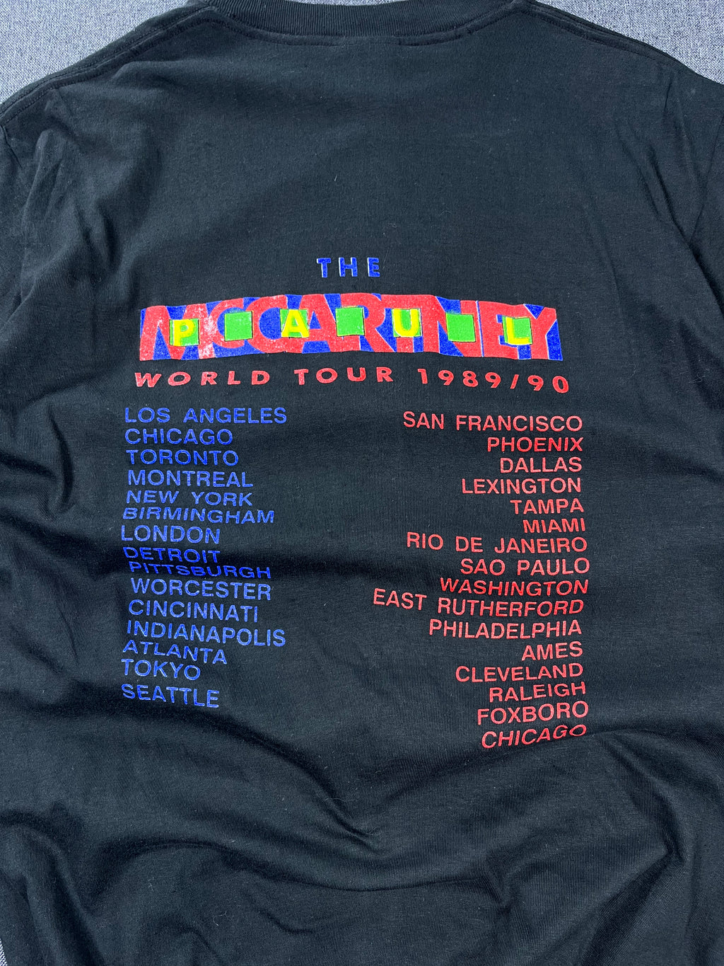 The Paul McCartney World Tour - Vintage