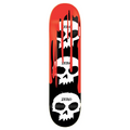 Tabla Zero - 3 Skull Blood Black 8.25" + Lija